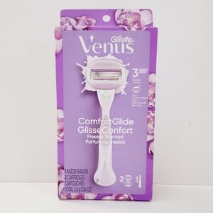 🐢2/$15 Gillette Venus ComfortGlide Freesia Razor + 2 Razor Blade Refills